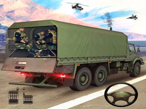US Army Cargo Transport Truck Simulator